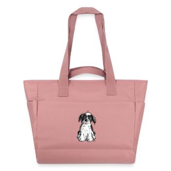 Mignon Havanais - Sac matelassé déperlant - rose poudré - Devant