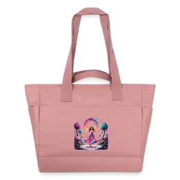 Colorful Magic World Dream Dancer Princess - Water-Repellent Padded Bag - canyon pink - Front
