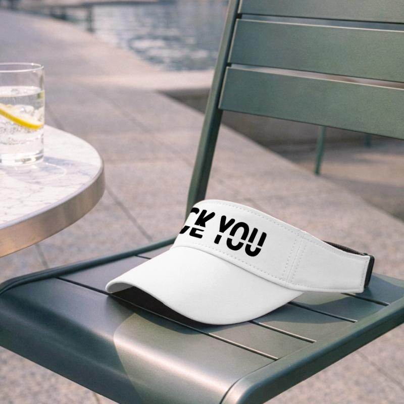 Ob ich dich liebe oder nicht # Recyceltes Visor Cap