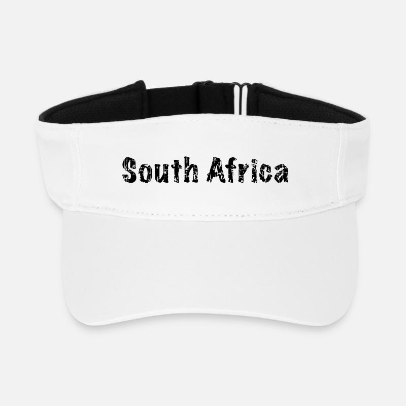 South Africa - Recyceltes Visor Cap - Weiß