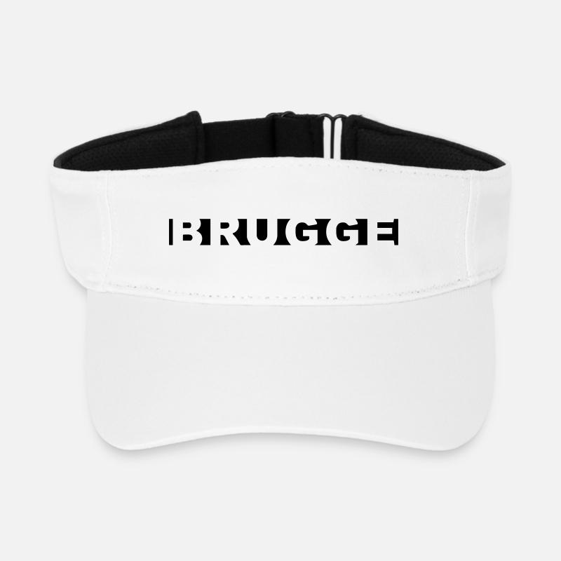 Bruges - Recycled Sun Visor Cap - white