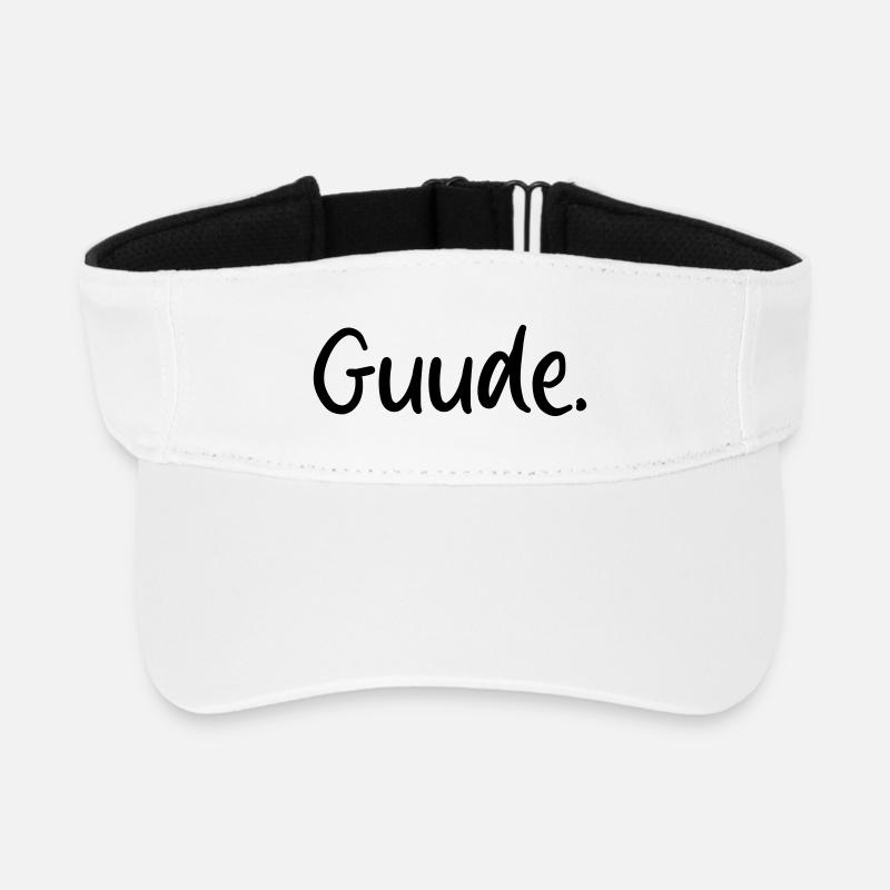 Guude - Recyceltes Visor Cap - Weiß