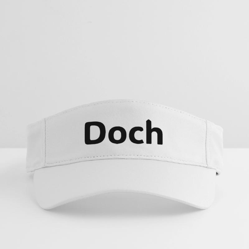 Doch – Deutscher Statement Spruch Recyceltes Visor Cap