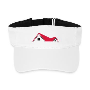 Maison - Visière de sport recyclée - blanc - Devant