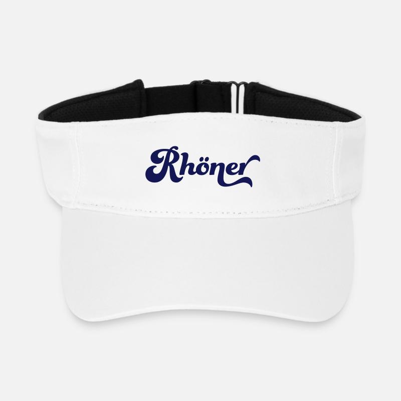 Rhöner - Recyceltes Visor Cap - Weiß