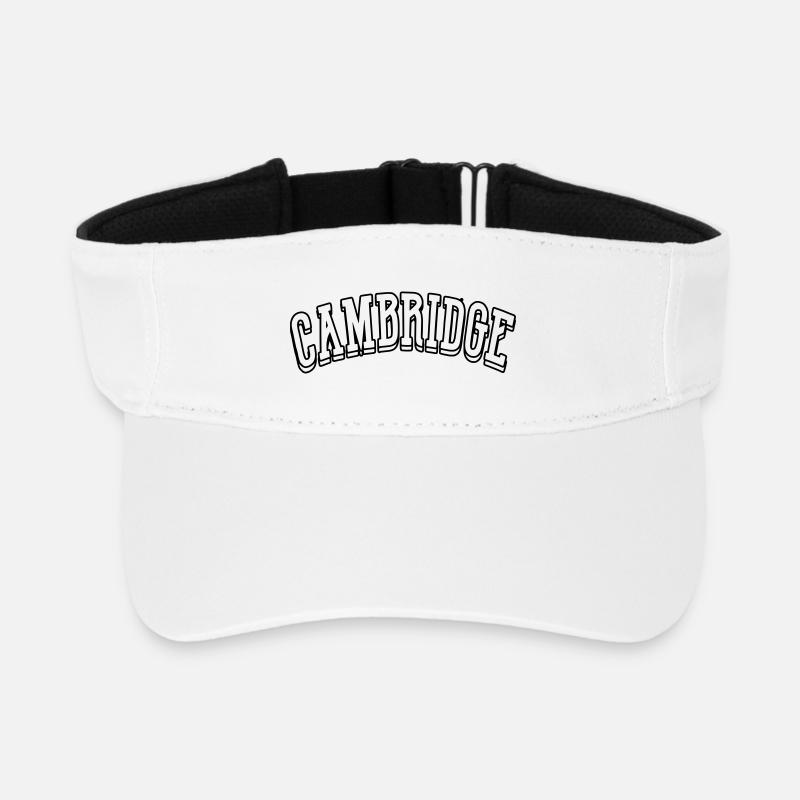 Cambridge Shirt - Recycled Sun Visor Cap - white