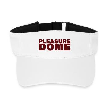 DÔME DE PLAISIR - Visière de sport recyclée - blanc - Devant