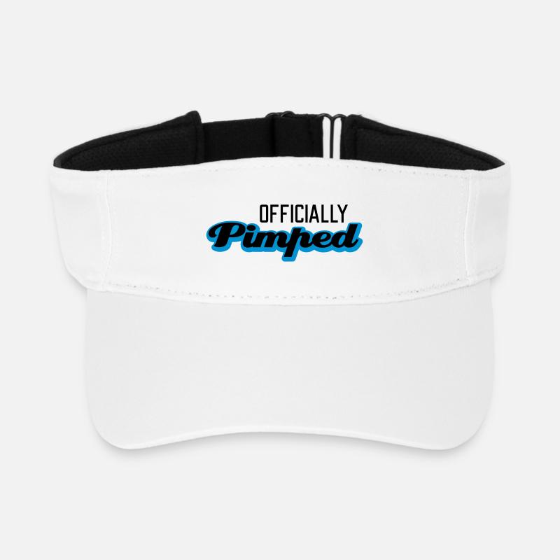 Officially Pimped | Pimp | Tuned | Tuning - Recycled Sun Visor Cap - white