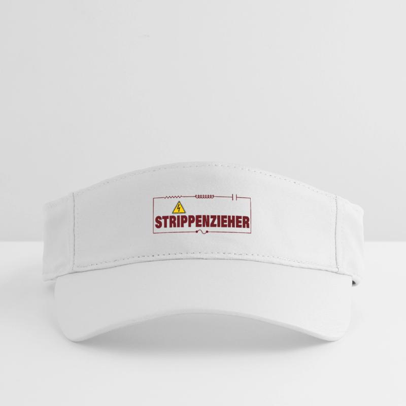 STRING-PULLER Recycled Sun Visor Cap