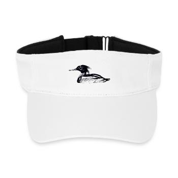 SÄGER - Recyceltes Visor Cap - Weiß - Vorne