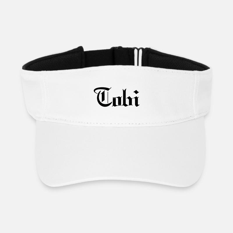 Tobi - Recyceltes Visor Cap - Weiß
