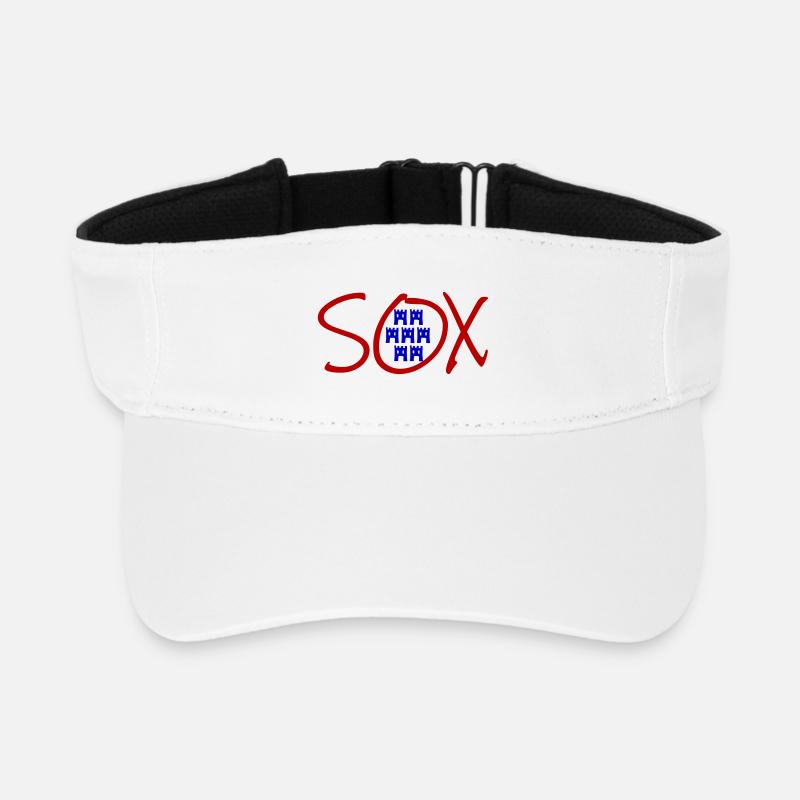 Saxon de Transylvanie - Visière de sport recyclée - blanc