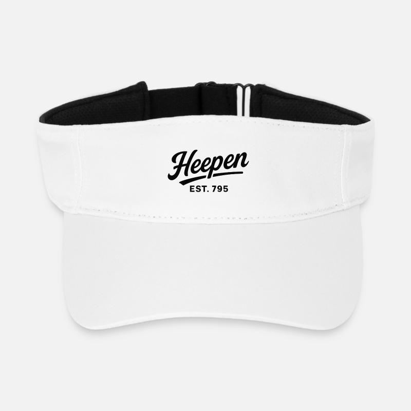 Heepen Est 795 Bielefeld - Visière de sport recyclée - blanc