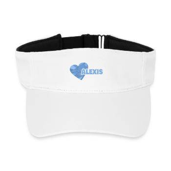 Mama Alexis - Recyceltes Visor Cap - Weiß - Vorne
