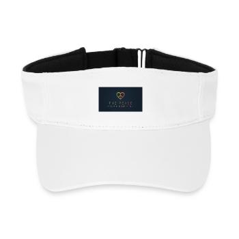 The Peace Experiment - Recycled Sun Visor Cap - white - Front