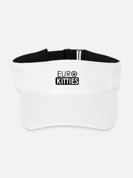 Eurokitties  - Recyceltes Visor Cap - Weiß