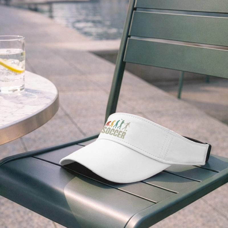 Fußball Evolution | Soccer Evolution Recyceltes Visor Cap