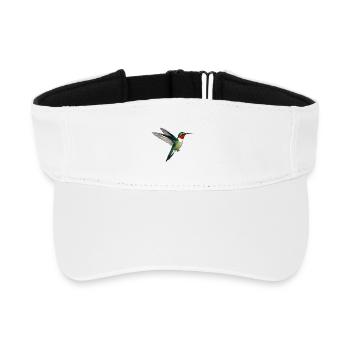 Colibri - Visière de sport recyclée - blanc - Devant