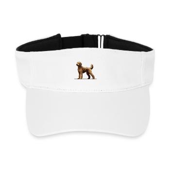Labradoodle - Recyceltes Visor Cap - Weiß - Vorne