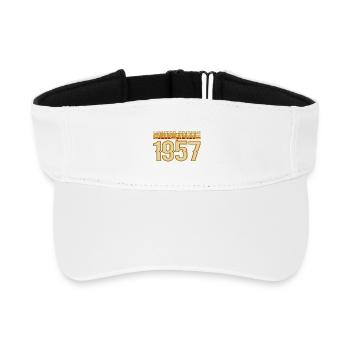 Original 1957 Rétro Vintage - Visière de sport recyclée - blanc - Devant