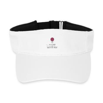 Golf lifestyle - Recycled Sun Visor Cap - white - Front