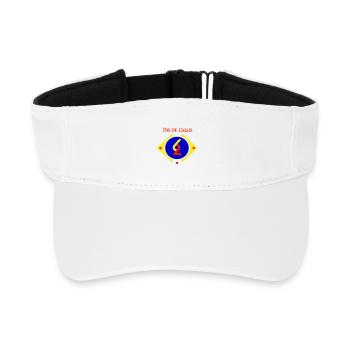 Pas de Calais - Recyceltes Visor Cap - Weiß - Vorne
