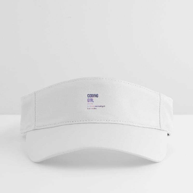 Coding Coding Coding Recycled Sun Visor Cap