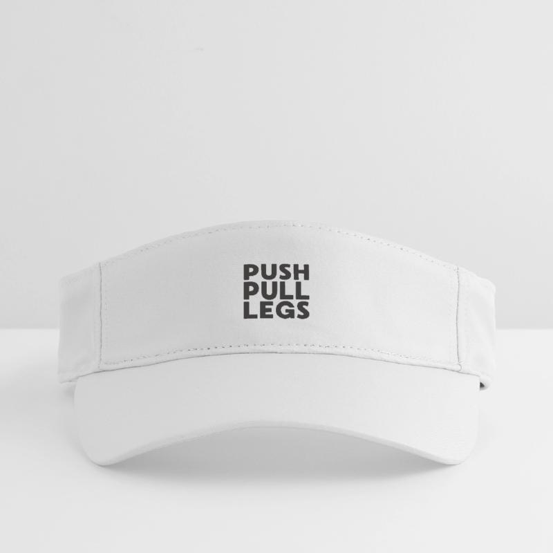 Push Pull Beine Repeat Trainingssplit Recyceltes Visor Cap