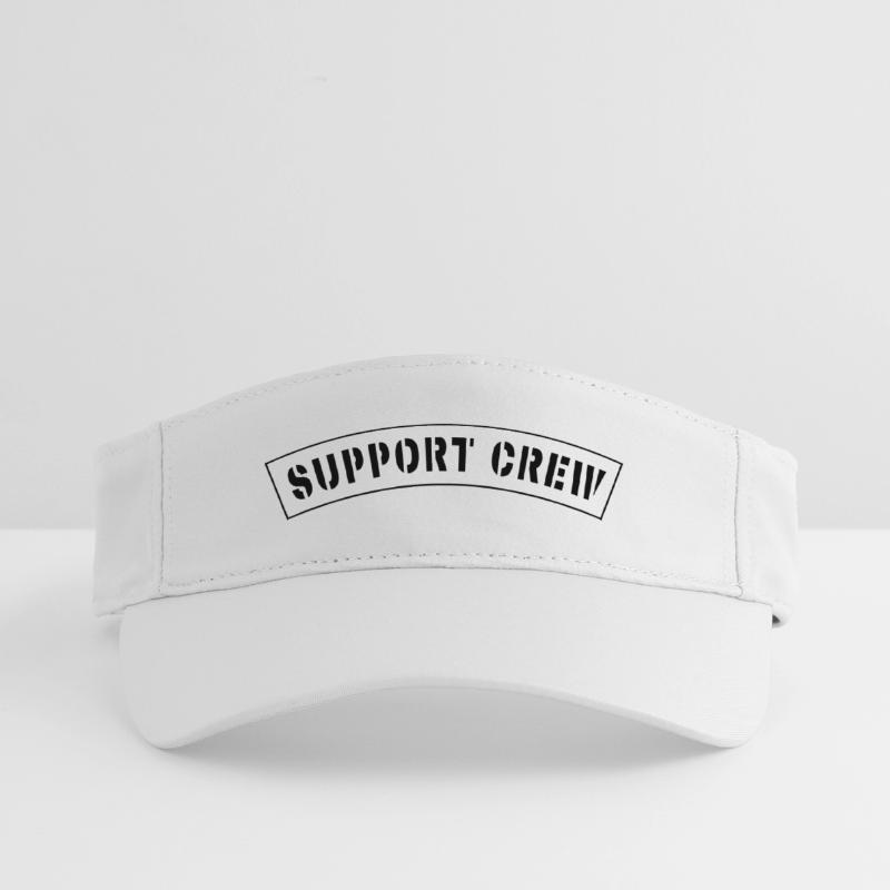 Support crew style patch Recycled Sun Visor Cap