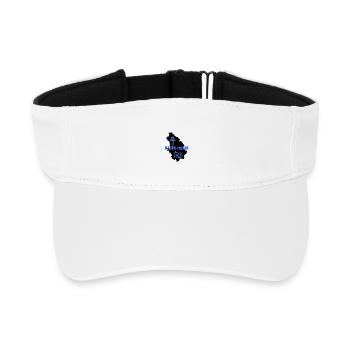 Haute-Marne - Recycled Sun Visor Cap - white - Front