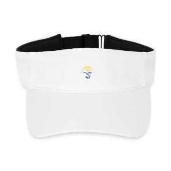 Var - Visière de sport recyclée - blanc - Devant