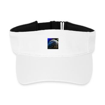 Foto Makro Kreatur 07 - Recyceltes Visor Cap - Weiß - Vorne