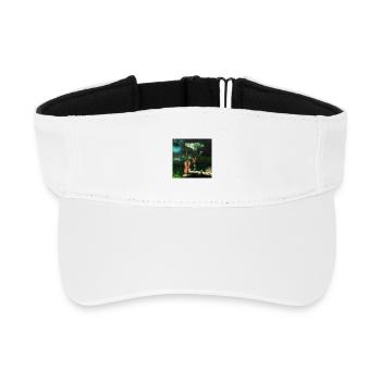 Merveille du violon - Visière de sport recyclée - blanc - Devant