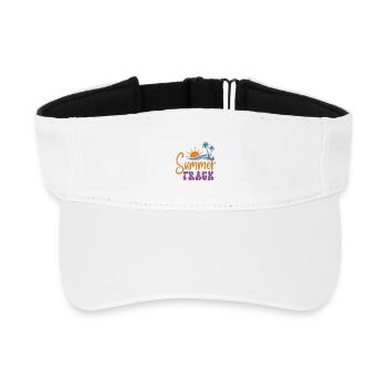 Sommerstrecke - Recyceltes Visor Cap - Weiß - Vorne