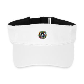 Lemur - Recycled Sun Visor Cap - white - Front