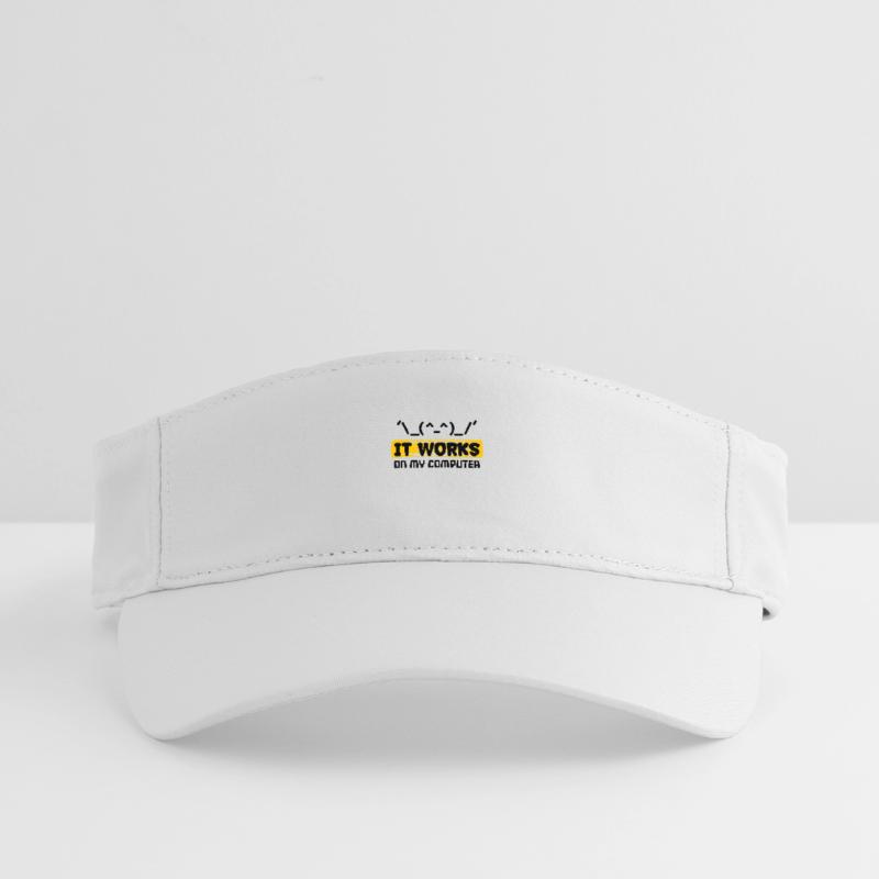 Déclaration du développeur Coden Scripting Computer Geek Visière de sport recyclée