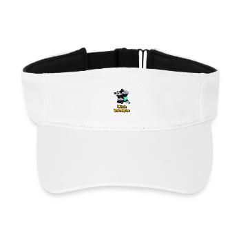 Rhône-Alpes Wetter - Recyceltes Visor Cap - Weiß - Vorne