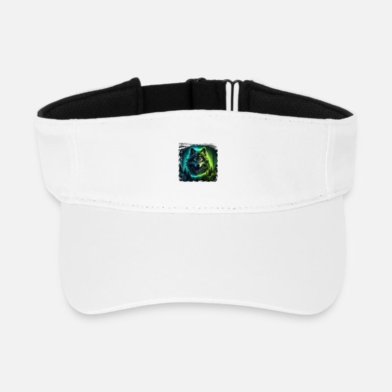 Wolf - Recyceltes Visor Cap - Weiß