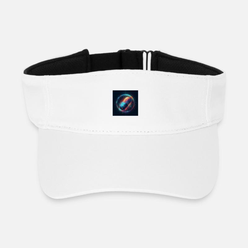 Pille 1 - Recyceltes Visor Cap - Weiß