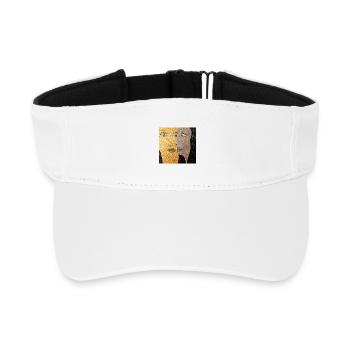 Silber und Gold 2019 - Recyceltes Visor Cap - Weiß - Vorne