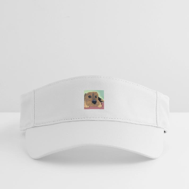 Hundeaugen oder Liebesreflex Recyceltes Visor Cap