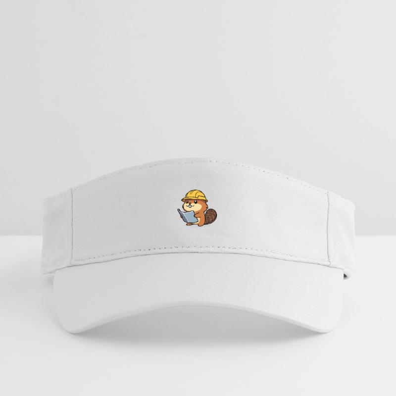 Beaver Builder Bob Plan of Builder Builder Builder Recycled Sun Visor Cap