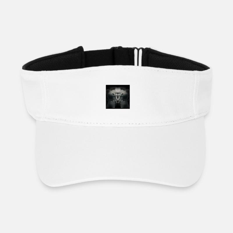 M as Monster - Recycled Sun Visor Cap - white