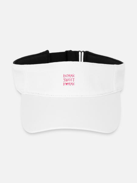 MAN SWEET MAN! - Recycled Sun Visor Cap - white