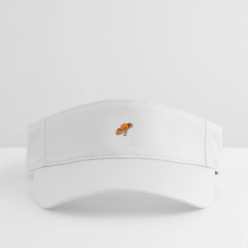 Medieval Rooster – Stylized Creature Recycled Sun Visor Cap