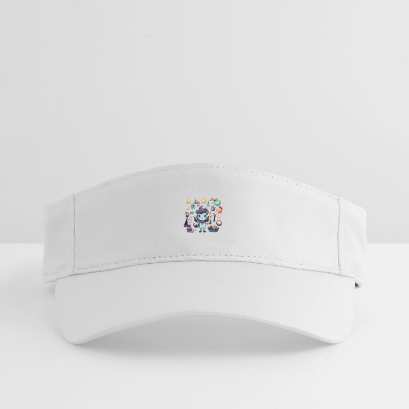Moon Wizard Pony Magic Workshop Recycled Sun Visor Cap