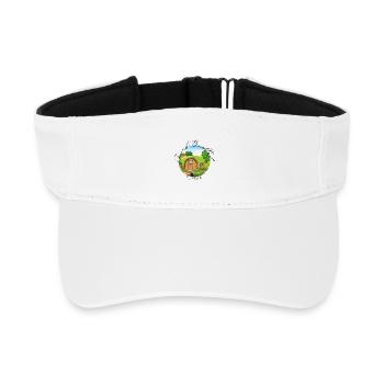 Second Breakfast - Recycled Sun Visor Cap - white - Front