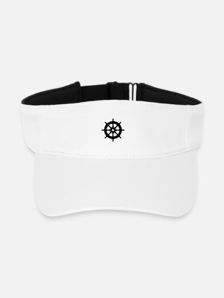 Volant - Visière de sport recyclée - blanc