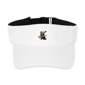 Ant Beer King - Recycled Sun Visor Cap - white - Front