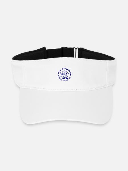 Cool Dads Club - Recyceltes Visor Cap - Weiß